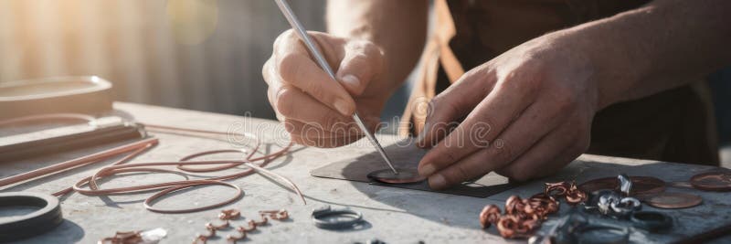 Professional jewelry workshop